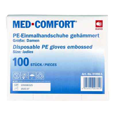 Handschuhe Einmal Polyäth. Damen 100 stk von Dr. Junghans Medical GmbH PZN 04444426