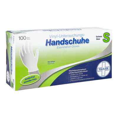 Handschuhe Einmal Vinyl puderfrei S 100 stk von Param GmbH PZN 00990296