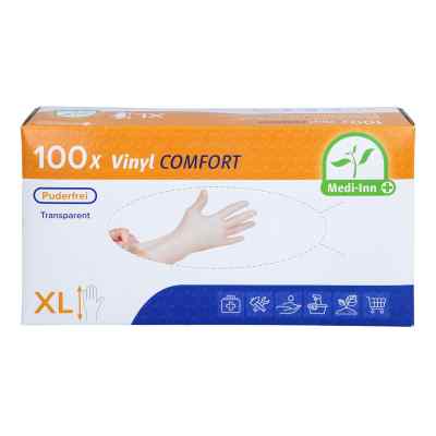 Handschuhe Einmal Vinyl puderfrei Xl