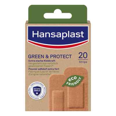 Hansaplast Green & Protect Pflasterstrips 20 stk von Beiersdorf AG PZN 17560714