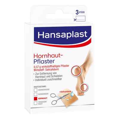 Hansaplast Hornhautpflaster 3 stk von Beiersdorf AG PZN 00592182