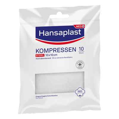 Hansaplast Kompr Ste 10x10 5X2 stk von Beiersdorf AG PZN 16739440