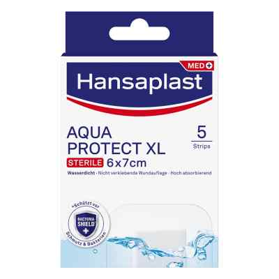 Hansaplast Wundverband Aqua Protect XL 6x7 5 stk von Beiersdorf AG PZN 16760167
