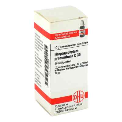 Harpagophytum Proc. C30 Globuli 10 g von DHU-Arzneimittel GmbH & Co. KG PZN 07247689