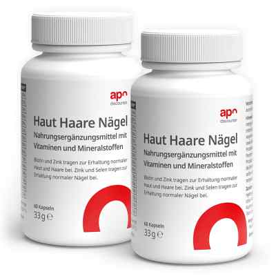 Haut Haare Nägel Kapseln von apodiscounter