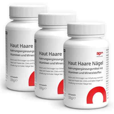 Haut Haare Nägel Kapseln von apodiscounter