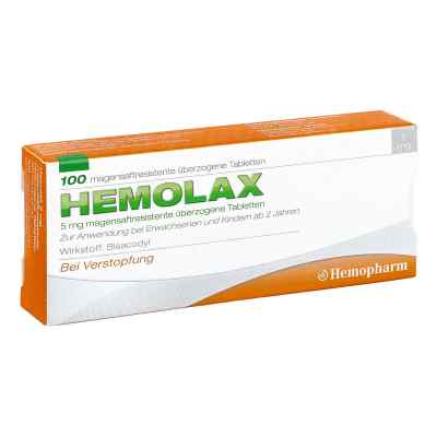 Hemolax 5 Mg Magensaftresistente überzogene Tabletten