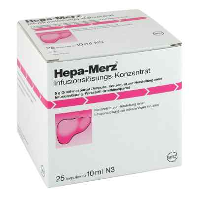 Hepa Merz Infusionskonzentrat Ampullen