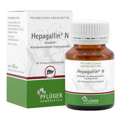 Hepagallin N 50 stk von Homöopathisches Laboratorium Ale PZN 07553682