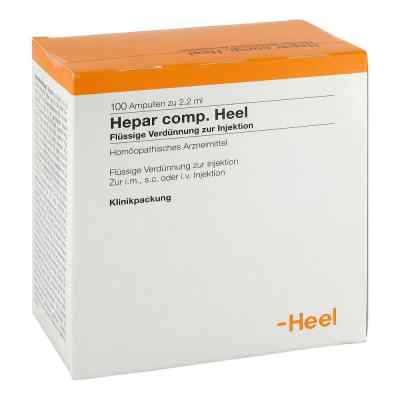 Hepar Comp.heel Ampullen 100 stk von Biologische Heilmittel Heel GmbH PZN 06340659