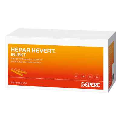 Hepar Hevert injekt Ampullen 100X2 ml von Hevert-Arzneimittel GmbH & Co. KG PZN 13923835
