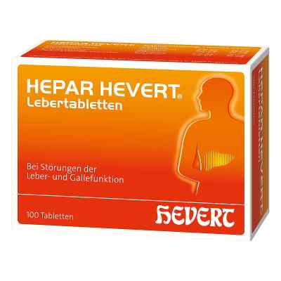 Hepar Hevert Lebertabletten 100 stk von Hevert-Arzneimittel GmbH & Co. K PZN 13863263