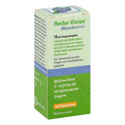 Herba-vision Blaubeere Augentropfen 15 ml von OmniVision GmbH PZN 03114023