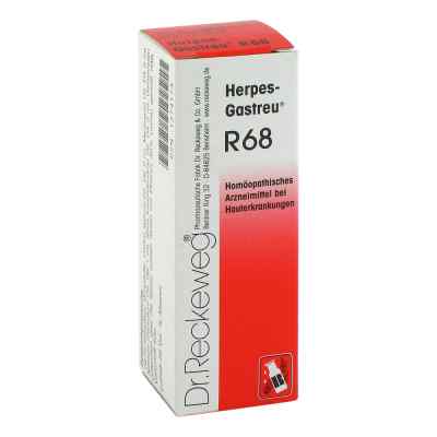 Herpes Gastreu R 68 Tropfen zum Einnehmen 22 ml von Dr.RECKEWEG & Co. GmbH PZN 01374174