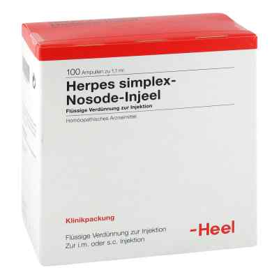 Herpes Simplex Nosode Injeel Ampullen 100 stk von Biologische Heilmittel Heel GmbH PZN 01896636