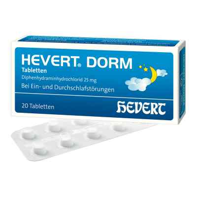 Hevert Dorm Tabletten 20 stk von Hevert-Arzneimittel GmbH & Co. K PZN 15582858