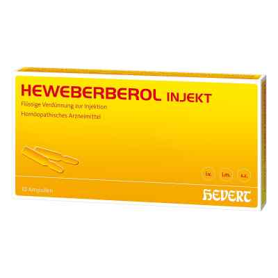 Heweberberol injekt Ampullen 10 stk von Hevert-Arzneimittel GmbH & Co. K PZN 02736604