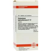 Histaminum Hydrochloricum D12 Tabletten 200 stk von DHU-Arzneimittel GmbH & Co. KG PZN 07169742