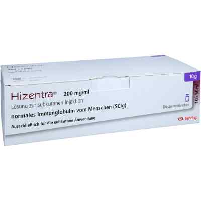 Hizentra 200 mg/ml Lö.z.subkutanen Injektion 10 g