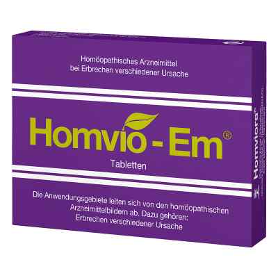 Homvio-em Tabletten 50 stk von Homviora Arzneimittel Dr.Hagedor PZN 02540350