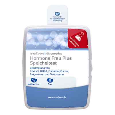 Hormone Frau plus Speicheltest 1 stk von Medivere GmbH PZN 09926348