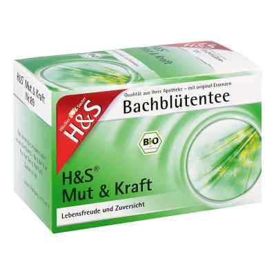 H&s Bachblüten Mut & Kraft-tee Filterbeutel 20X2.0 g von H&S Tee - Gesellschaft mbH & Co. PZN 07763907