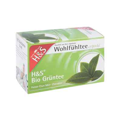 H&s Bio Grüntee Filterbeutel 20X2.0 g von H&S Tee - Gesellschaft mbH & Co. PZN 06465094