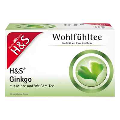 H&S Ginkgo Kräutermischung Filterbeutel 20X1.5 g von H&S Tee - Gesellschaft mbH & Co. PZN 06836857
