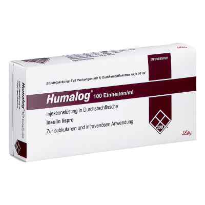 Humalog 100 Einheiten/ml 5X10 ml von ACA Müller/ADAG Pharma AG PZN 02683262
