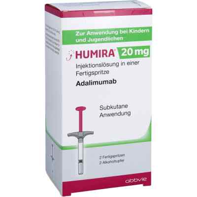 Humira 20 mg/0,2 ml Injektionslösung in Fertigspritze 2 stk