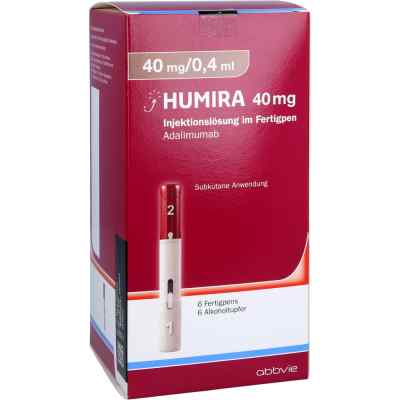Humira 40 mg/0,4 ml Injektionslösung im Fertigpen 6 stk