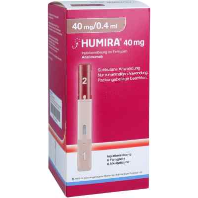 Humira 40 mg/0,4 ml Injektionslösung im Fertigpen 6 stk
