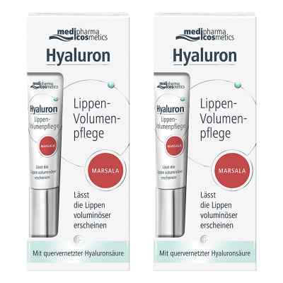 Hyaluron Lippen-Volumenpflege Balsam Marsala