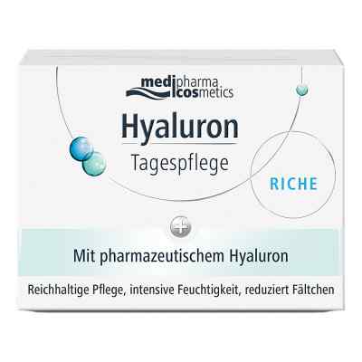 Hyaluron Tagespflege riche Creme im Tiegel 50 ml von Dr. Theiss Naturwaren GmbH PZN 14175430