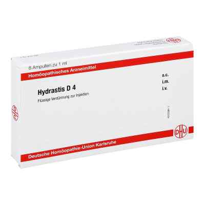 Hydrastis D4 Ampullen 8X1 ml von DHU-Arzneimittel GmbH & Co. KG PZN 11706401