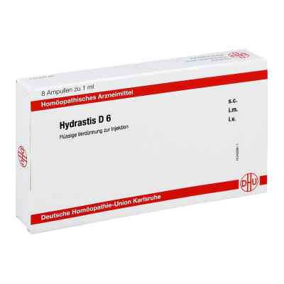 Hydrastis D6 Ampullen 8X1 ml von DHU-Arzneimittel GmbH & Co. KG PZN 11706418