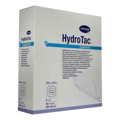 Hydrotac comfort Schaumverband 12,5x12,5 cm steril 10 stk von PAUL HARTMANN AG PZN 03452688