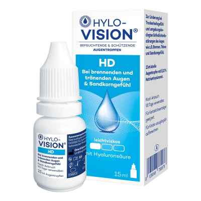 Hylo-Vision HD Augentropfen 15 ml von OmniVision GmbH PZN 03114069