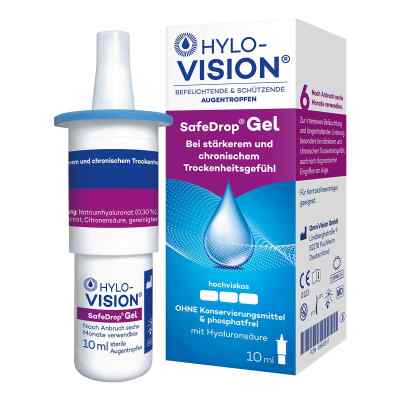 Hylo-Vision Safedrop Gel Augentropfen