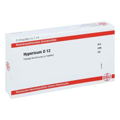 Hypericum D12 Ampullen 8X1 ml von DHU-Arzneimittel GmbH & Co. KG PZN 11706453