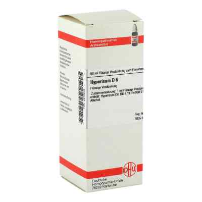 Hypericum D6 Dilution 50 ml von DHU-Arzneimittel GmbH & Co. KG PZN 02810045