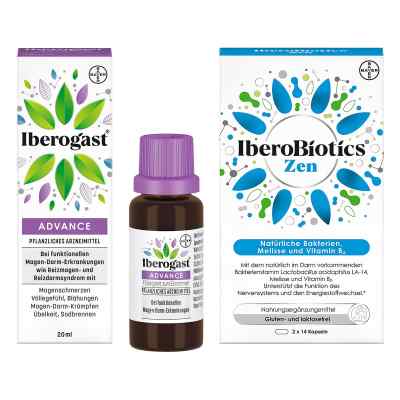 Iberogast Advance 20 ml + Iberobiotics Zen Kapseln 2x14 Stück