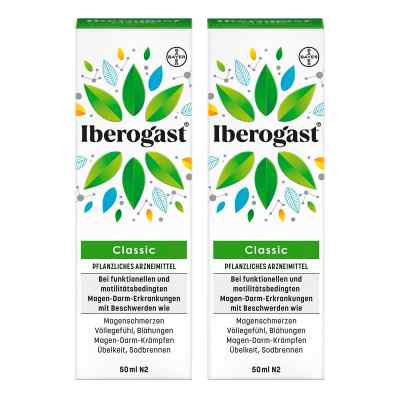 Iberogast bei funktionellen Magen-Darm-Beschwerden 2x50 ml von PZN 08101132