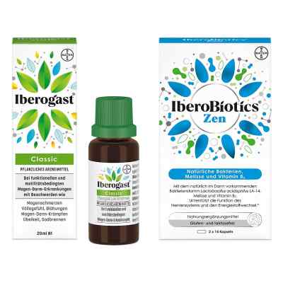 Iberogast Classic 20 ml + Iberobiotics Zen Kapseln 2x14 Stück