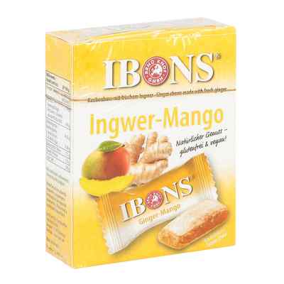Ibons Ingwer Mango Box Kaubonbons 60 g von Arno Knof GmbH PZN 16884544