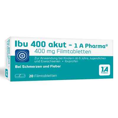 Ibu 400 akut - 1 A Pharma® Filmtabletten 20 stk von 1 A Pharma GmbH PZN 02013219
