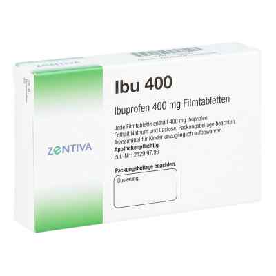 Ibu 400 Filmtabletten 10 stk von Zentiva Pharma GmbH PZN 16033303