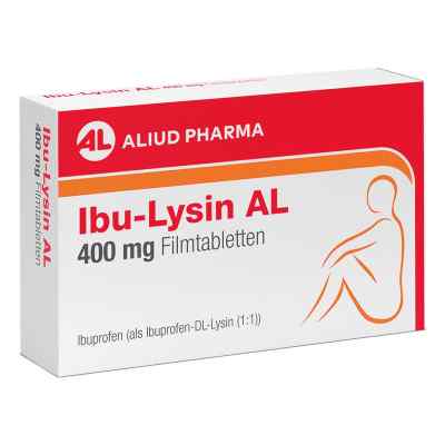 Ibu-Lysin AL 400 Mg Filmtabletten 20 stk von ALIUD Pharma GmbH PZN 18021250