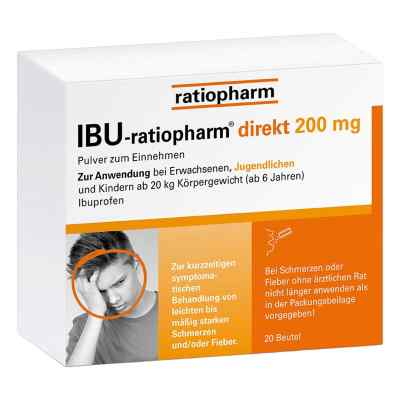 IBU-ratiopharm direkt 200 mg Pulver