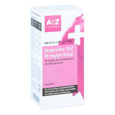 Ibuprofen Abz 20 mg/ml Sirup 100 ml von AbZ Pharma GmbH PZN 12547175